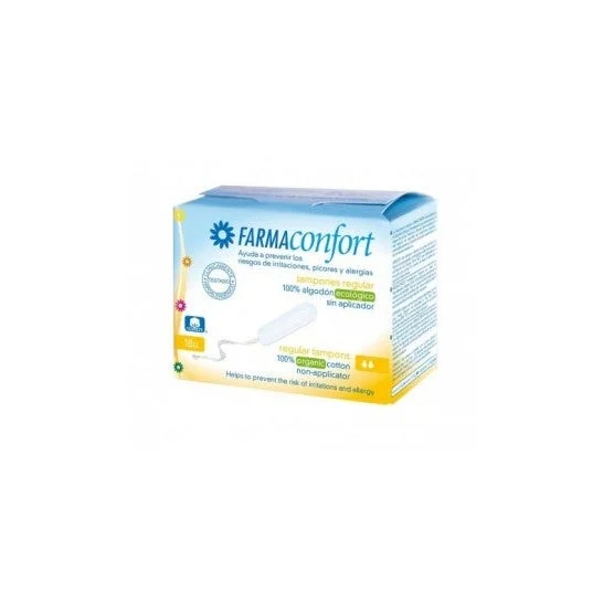 Farmaconfort Tampone Digitale Tampone Regolare Cotone 18u