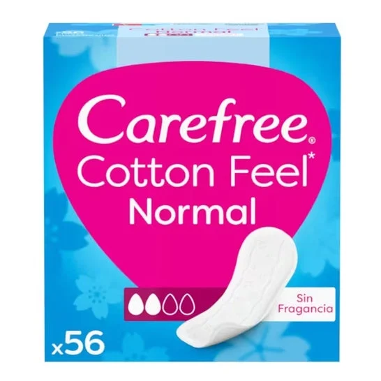 Carefree Carefree Cotton Protettore Senza Profumo 56 Unità