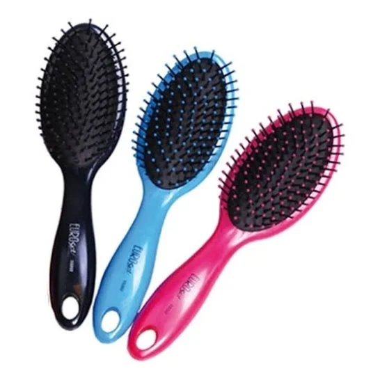 Eurostil spazzola rotonda pneumatica pugni di plastica colori 1ud