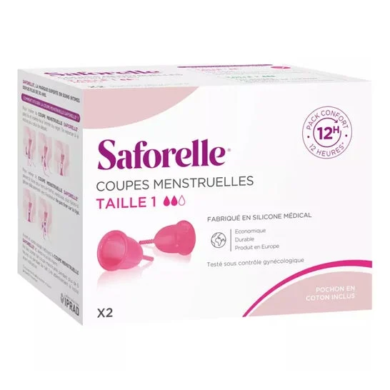 Saforelle Cup Protect Menstrual Cup T1 T1 scatola di 2