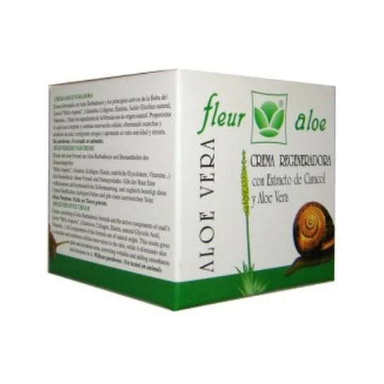 Fleur Aloe Crema Rigenerante Lumaca Estratto di Aloe 50ml