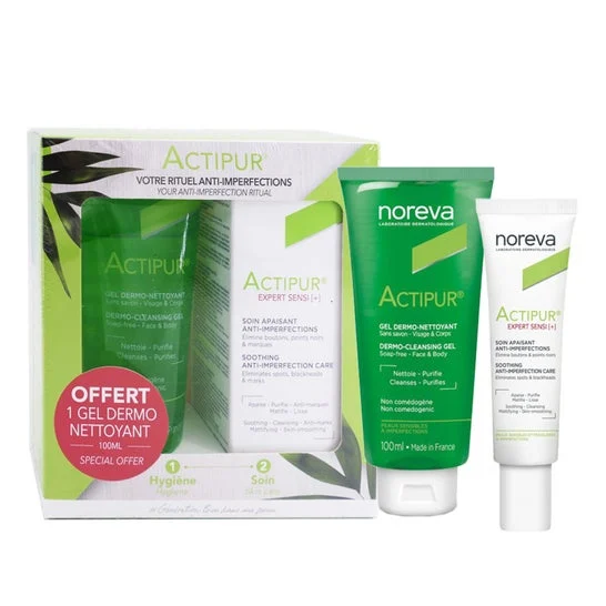 Actipur Set Expert Sensi+ Crema Anti Imperfezioni + Gel Schiumogeno
