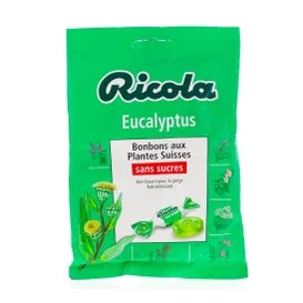 Ricola Caramelos de Hierbas Suizas Sabor Eucalipto 70g