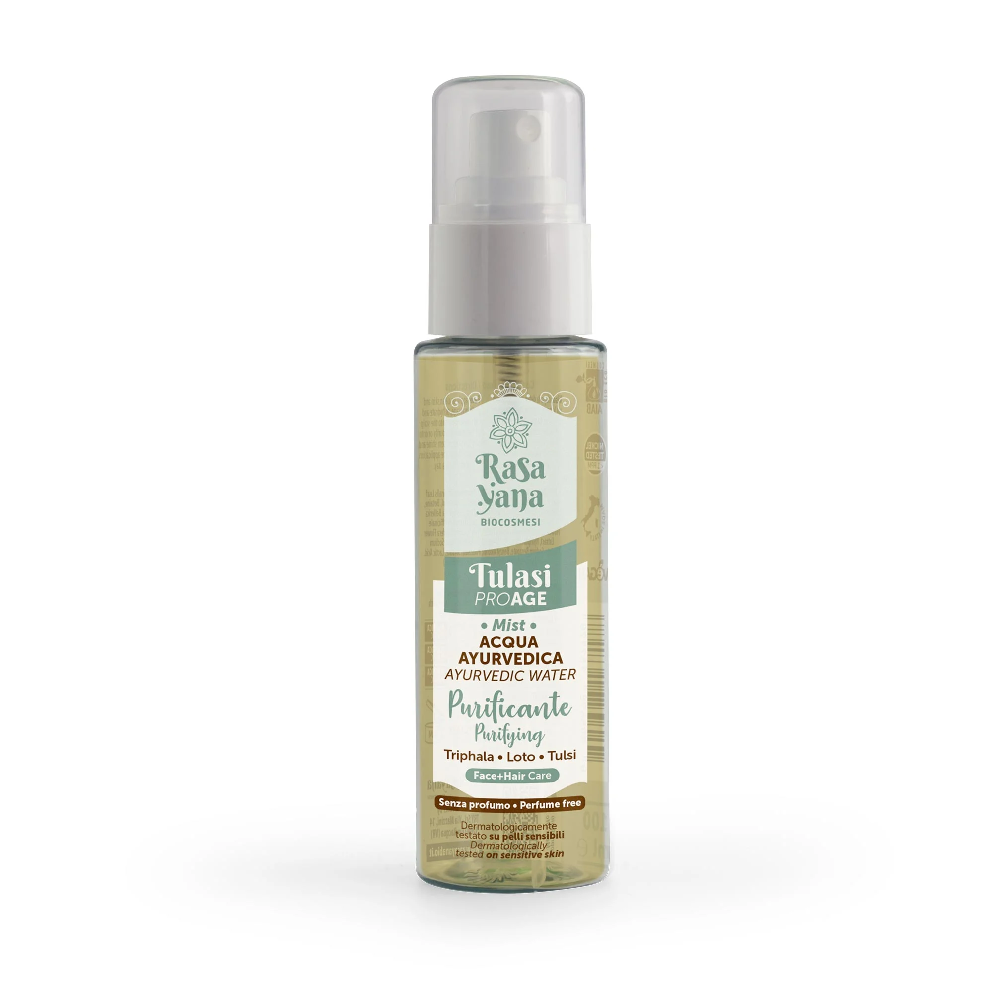 RASAYANA Tulasi – Acqua Ayurvedica ProAge Purificante
