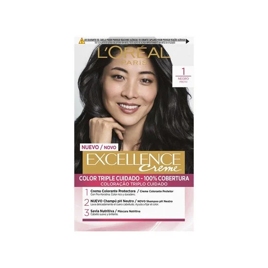 L'Oreal Set Excellence Creme Tint 1 Nero