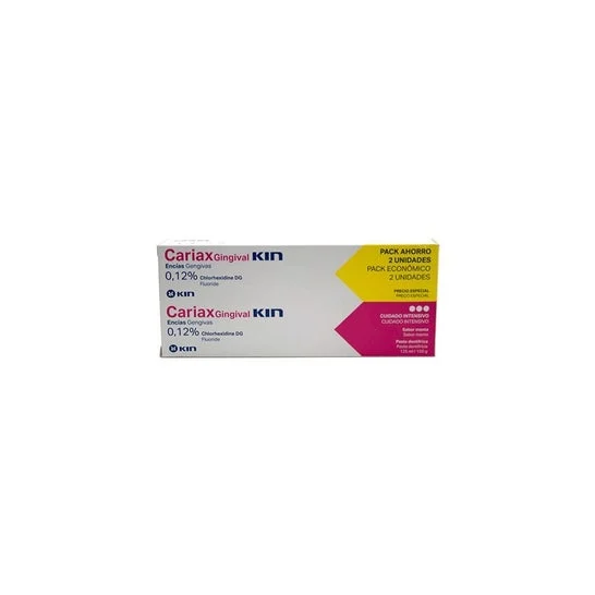 Kin Pack Cariax Pasta gengivale 2x12 + 5ml