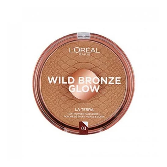 L'Oreal La Terra Wild Bronze Glow Powder 03 Medium Bronze 18g