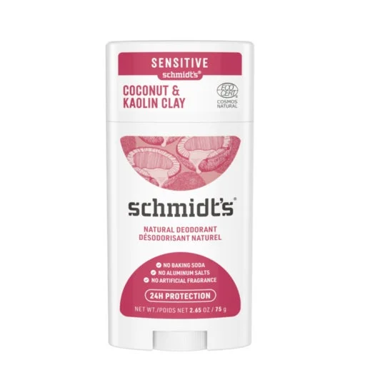 Schmidt's Coconut & Kaolin Clay Deodorant Stick 75g