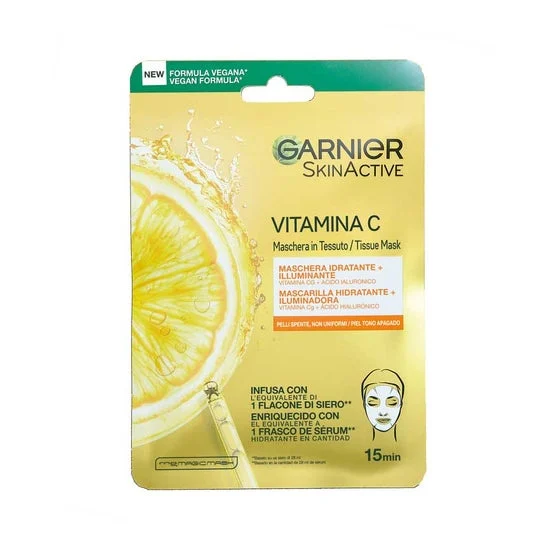 Garnier Skinactive Vitamina C Tissue Mask 1 Unità