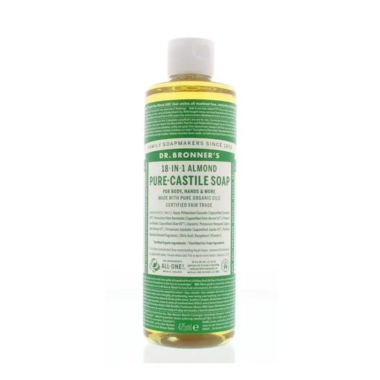 Dr. Bronner's Jabón Castilla Almendra 475ml
