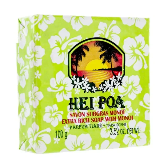 Hei Poa Monoi Surgras Soap 100g