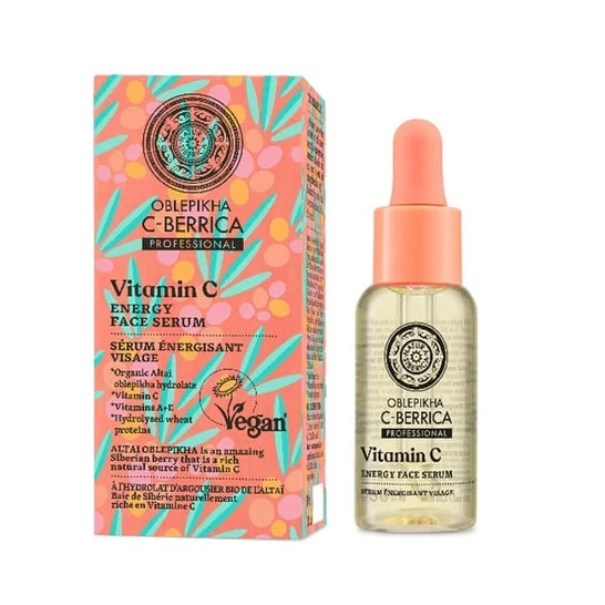 Natura Siberica Energizing Facial Serum 30ml