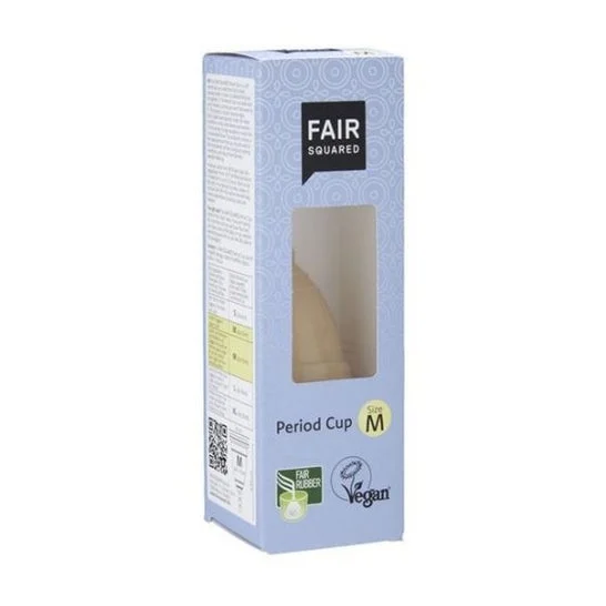 Fair Squared Mestrual Cup Latex 100% naturale taglia M 13ml
