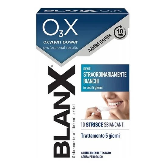 BlanX O3X Strisce Sbiancanti 10 Unità