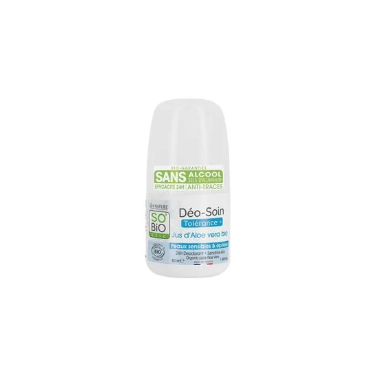 So Bio Etic Deodorante Roll On Tolerance Aloe Vera 50ml