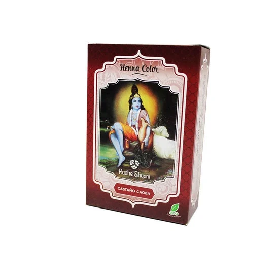 Radhe Shyam Henna Chestnut Mogano Mogano in polvere