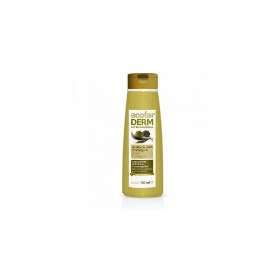 Acofarderm gel doccia all’olio di oliva + Omega 6 750ml
