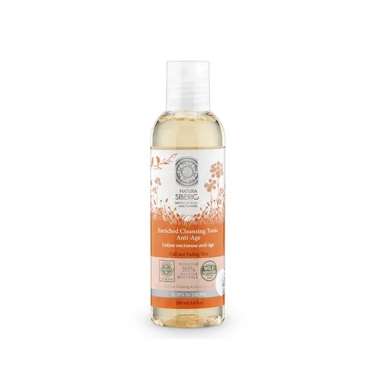 Natura Siberica Tonico Detergente Anti Età Pelle Stanca 200ml