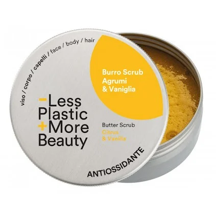 SAPONE DI UN TEMPO Burro Scrub Antiossidante – Agrumi e Vaniglia