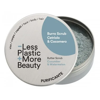 SAPONE DI UN TEMPO Burro Scrub Purificante – Cetriolo e Cocomero