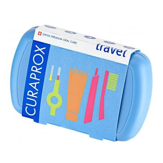 Curaprox Set da Viaggio Scatola Blu 5 Unità