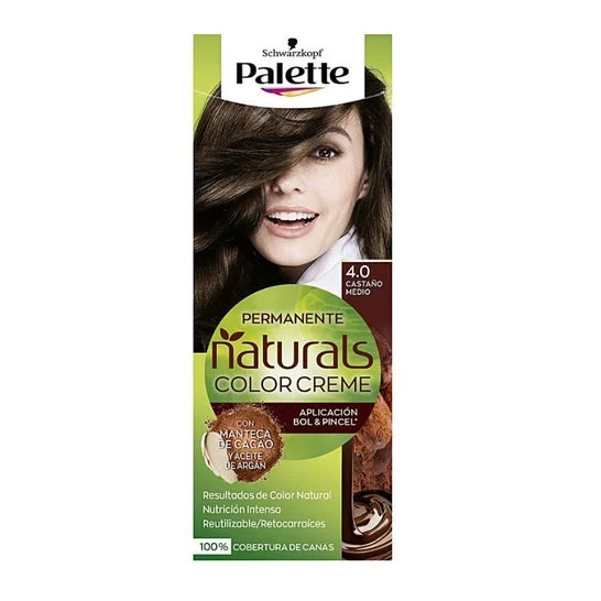 Schwarzkopf Palette Natural Hair Colour 4,0 Medium Brown 1pc