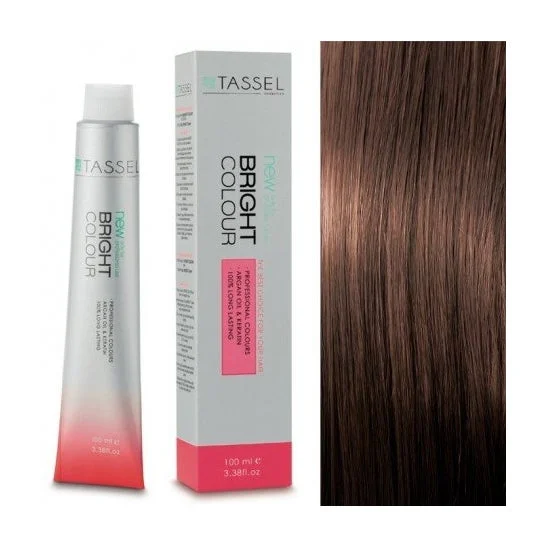 Tassel 6.73 Hazelnut Brown Keratin Dye 100ml