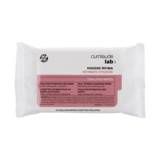 Cumlaude Intimate Hygiene Wipes Soothing 15uds