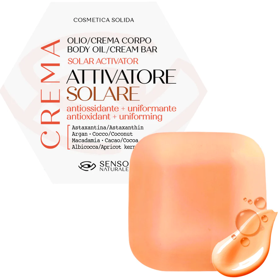 SENSO NATURALE Crema Olio Corpo Attivatore Solare