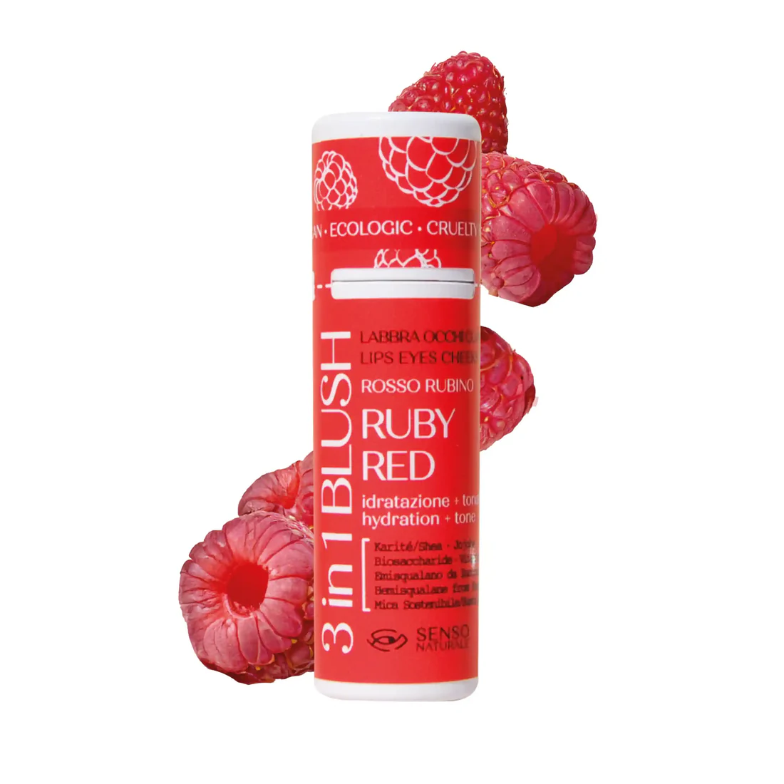 SENSO NATURALE Blush Viso Ruby Red