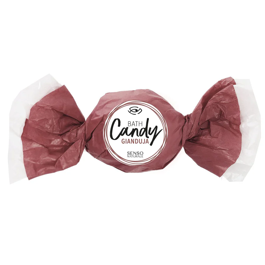 SENSO NATURALE Caramella Bomba da Bagno – Gianduia