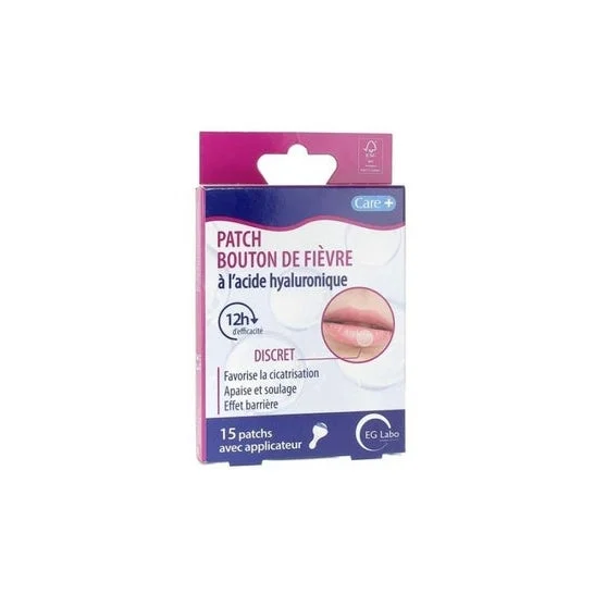 EG Labo Fever Blister Patch Acido Ialuronico 15uts