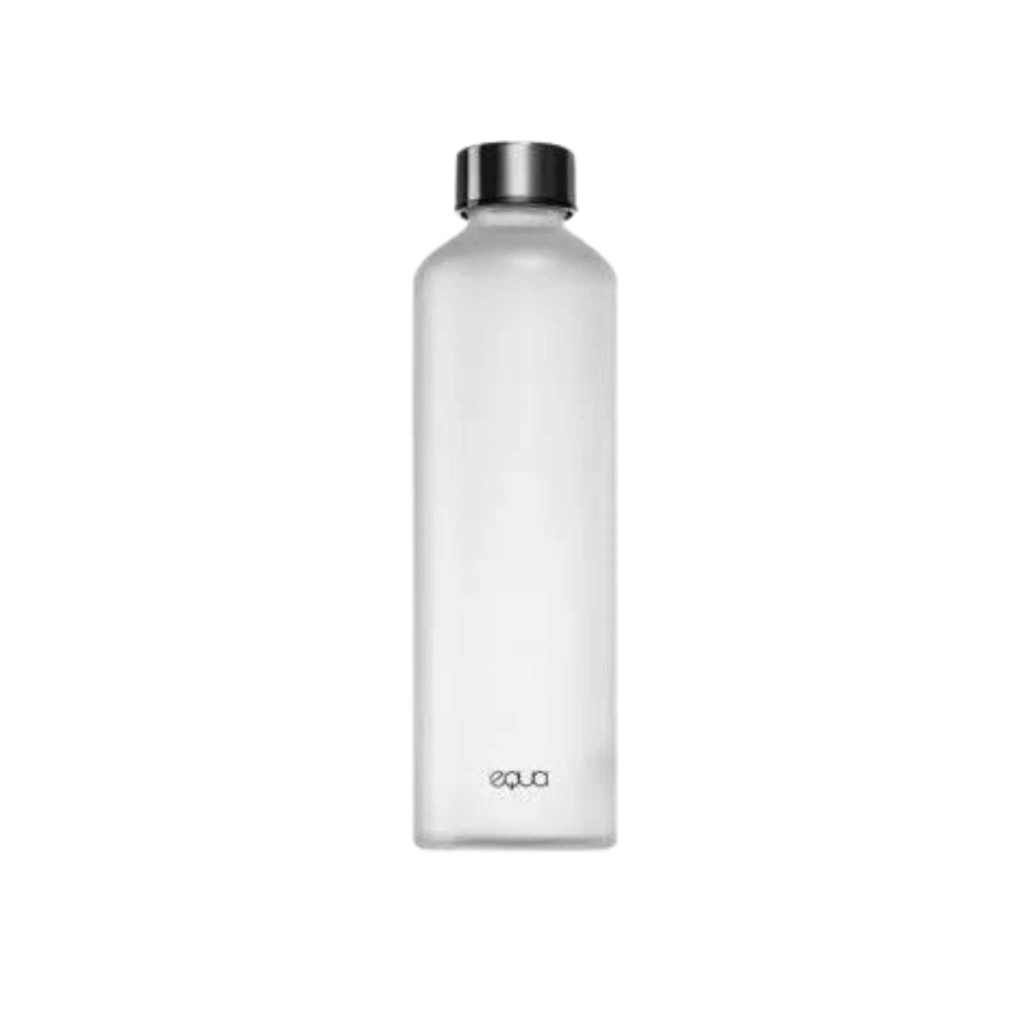 Equa Mismatch bottiglia d'acqua in vetro colore Velvet nero 750 ml