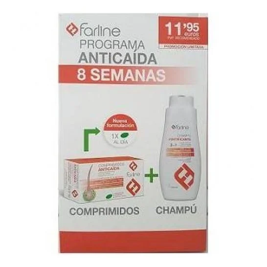 Farline Pack Anticaida Lotion 100ml + 56comp