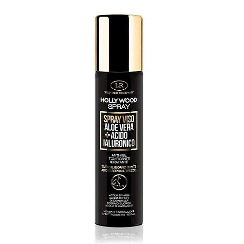 LR WONDER COMPANY HOLLYWOOD SPRAY VISO ALOE VERA + ACIDO IALURONICO