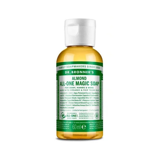Sapone alla mandorla del Dr. Bronner 60ml