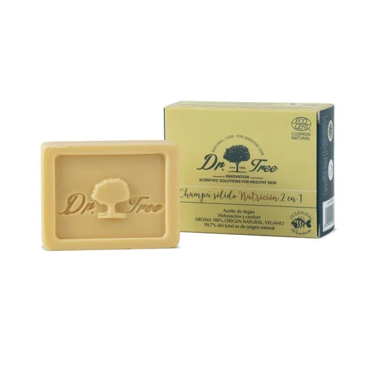 Dr. Tree Solid Shampoo 2 in 1 Nutrizione 75g