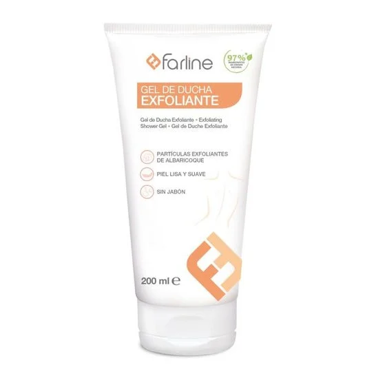 Farline gel doccia esfoliante viso e corpo 200ml