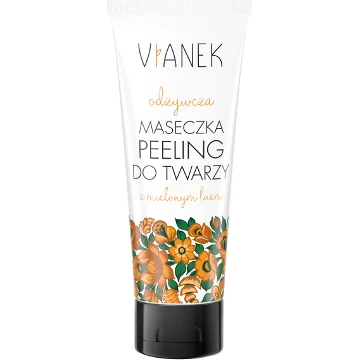 VIANEK Linea Arancione Maschera e Scrub Viso 2 in 1 Nutriente