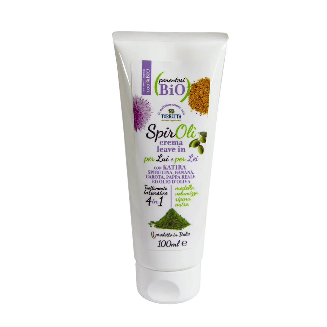 PARENTESI BIO Travel Size – SpirOlì Crema per il Leave In 100 ml