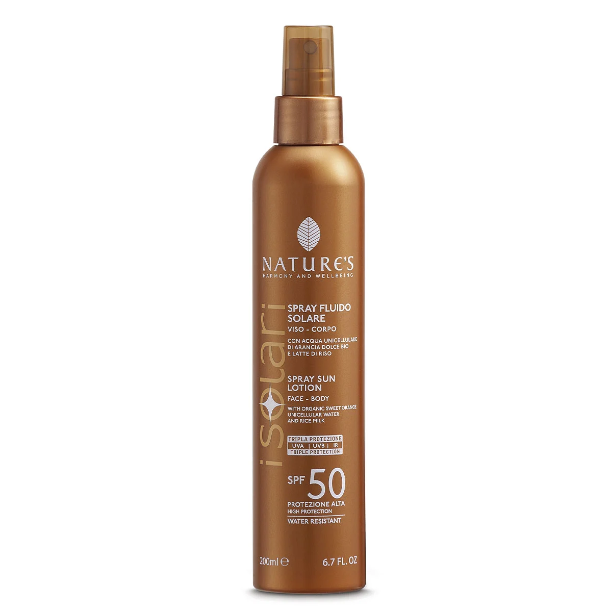 NATURE’S Spray Fluido Solare SPF 50