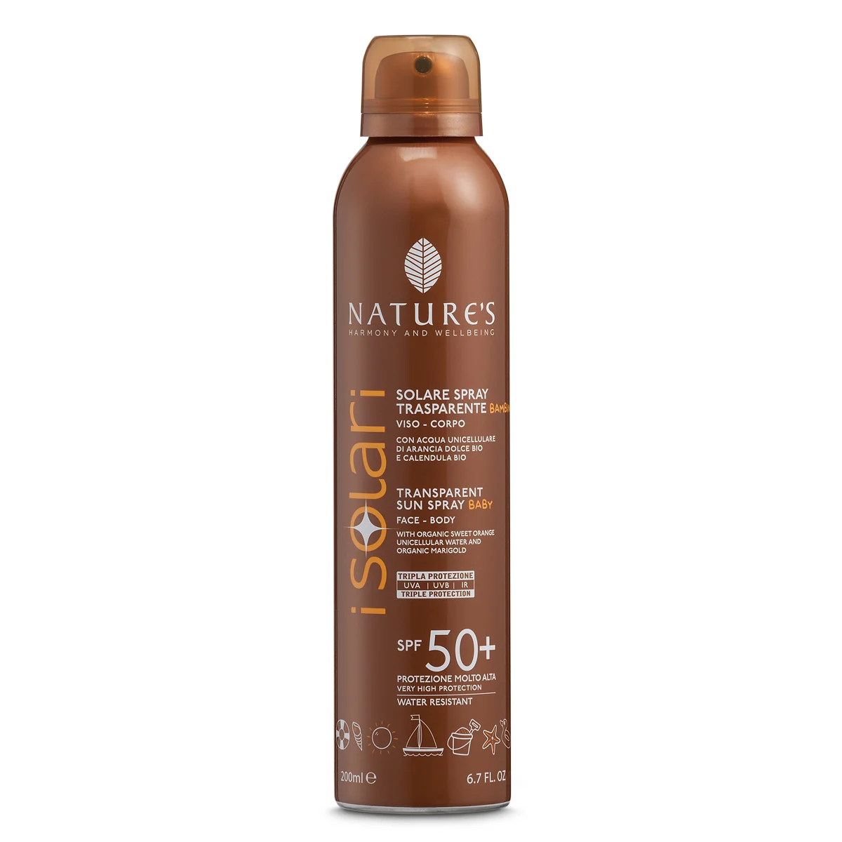NATURE’S Solare Spray Trasparente Bambini SPF 50+