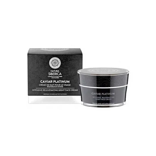 Natura Siberica Caviar platino notte notte crema intensivo ringiovanimento 50 ml