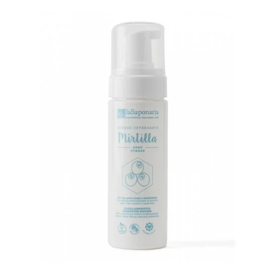 La Saponaria Schiuma Detergente Viso Mirtillo 150ml