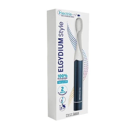 Elgydium Style Electric Cepillo Dental Eléctrico Dark Denim 1 ud