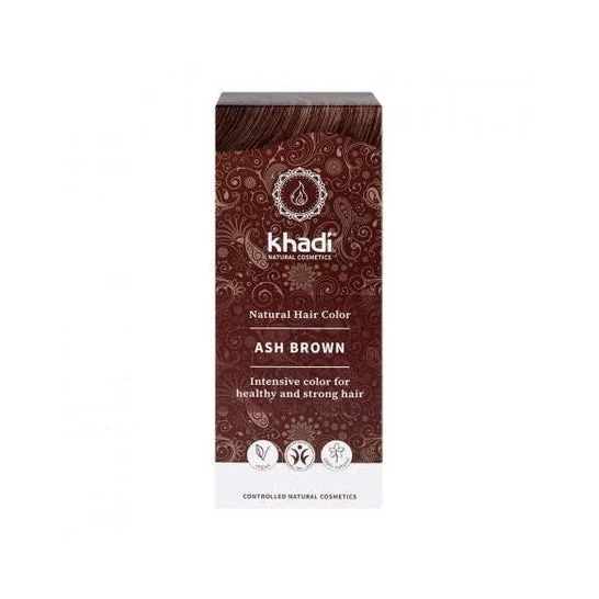 Khadi Ash Brown Dye 100% vegetale 100g