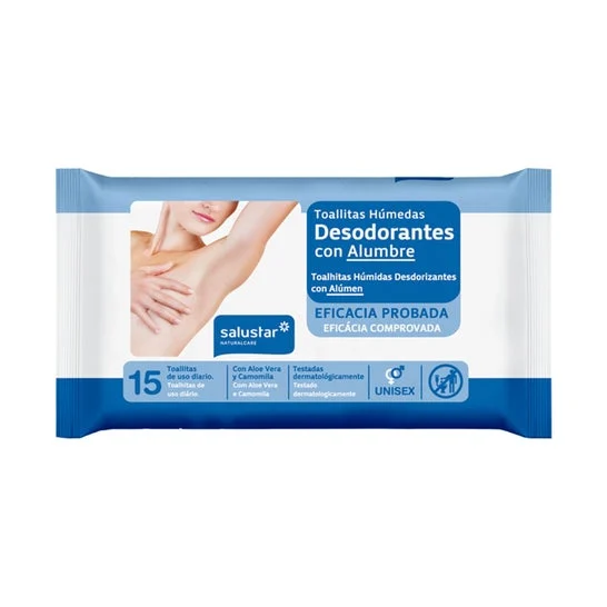 Salustar Deodorante salviette umide 15pz