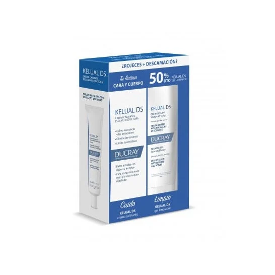 Ducray Pack Kelual Ds Crema Lenitiva + Gel