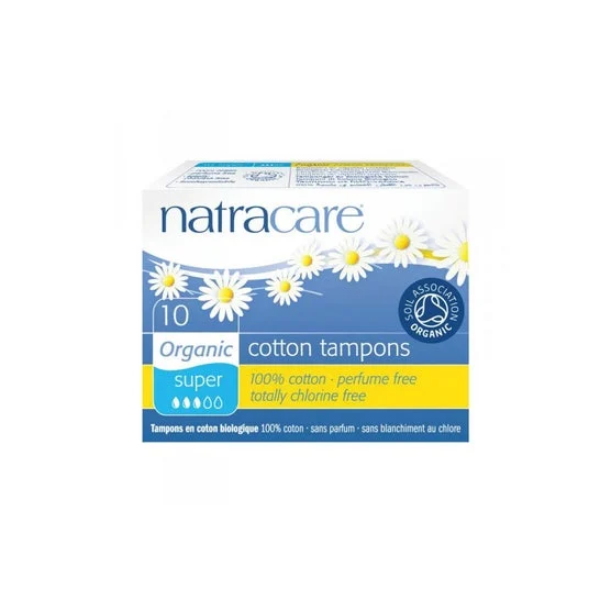 Natracare Super Tampone Senza Applicatore Bio 10 Unità