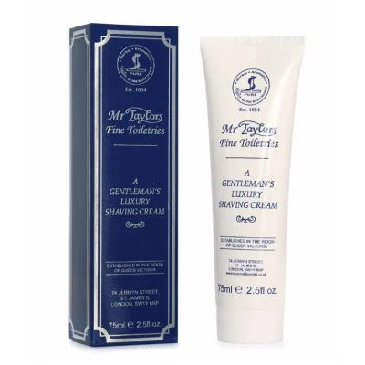 Taylor of old bond street Tubo in crema da barba di lusso Mr Taylors 75 ml